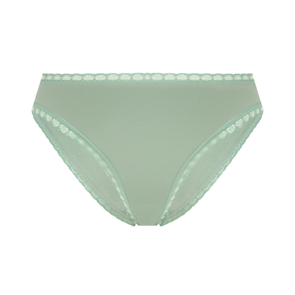 Women's Brief with Lace, Iceberg Green 3-Pack