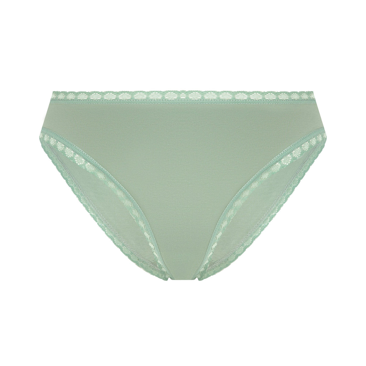 Women's Brief with Lace, Iceberg Green 3-Pack