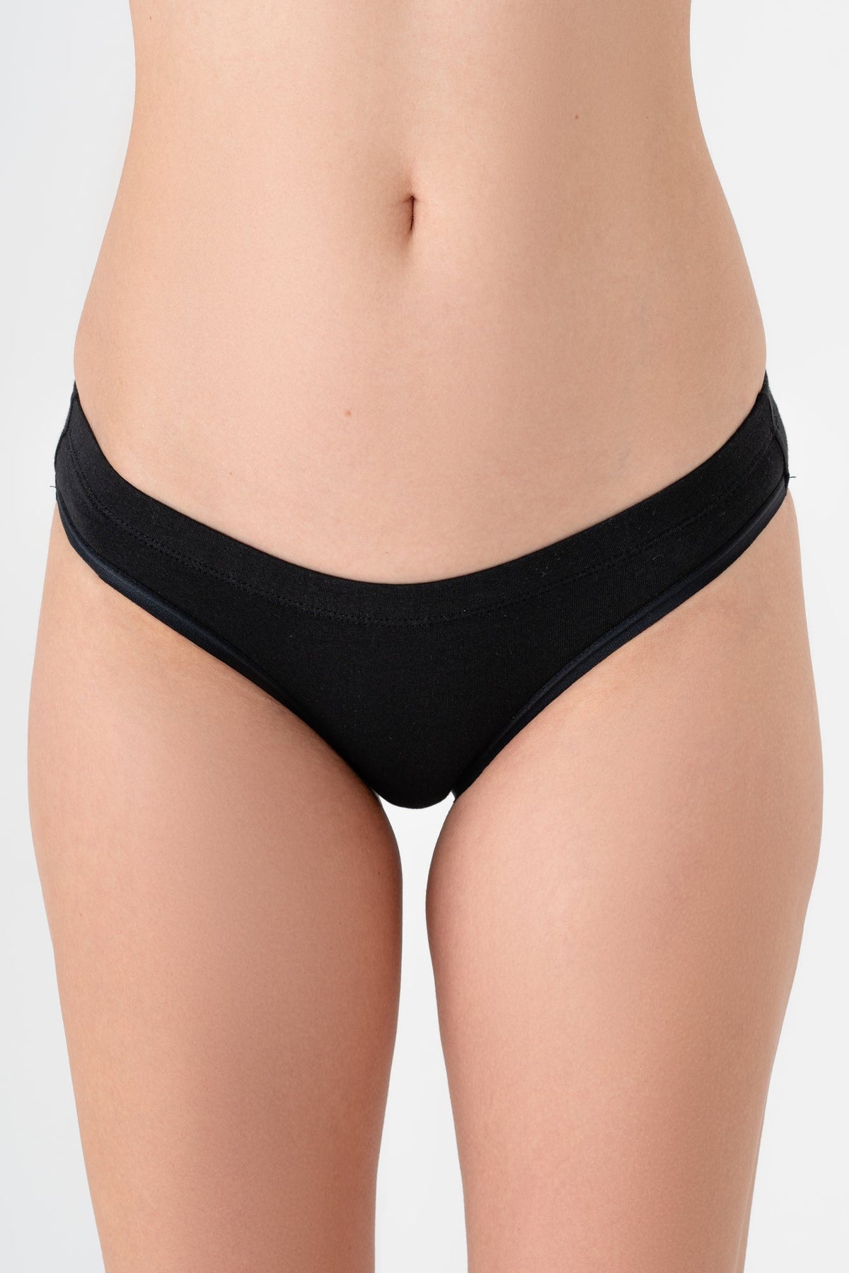 Women's Brief without Lace, Black — Albero Natur
