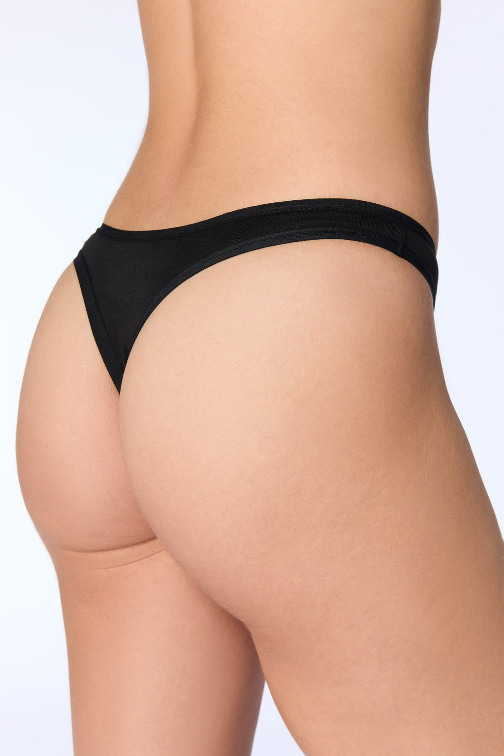 Women's Thong Brief, Black 3-Pack