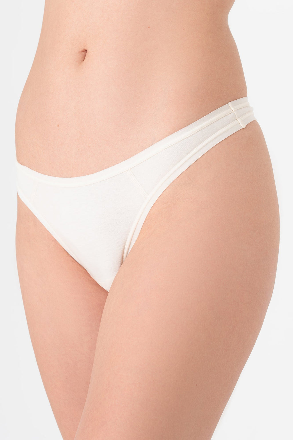 Women's Thong Brief, Natural