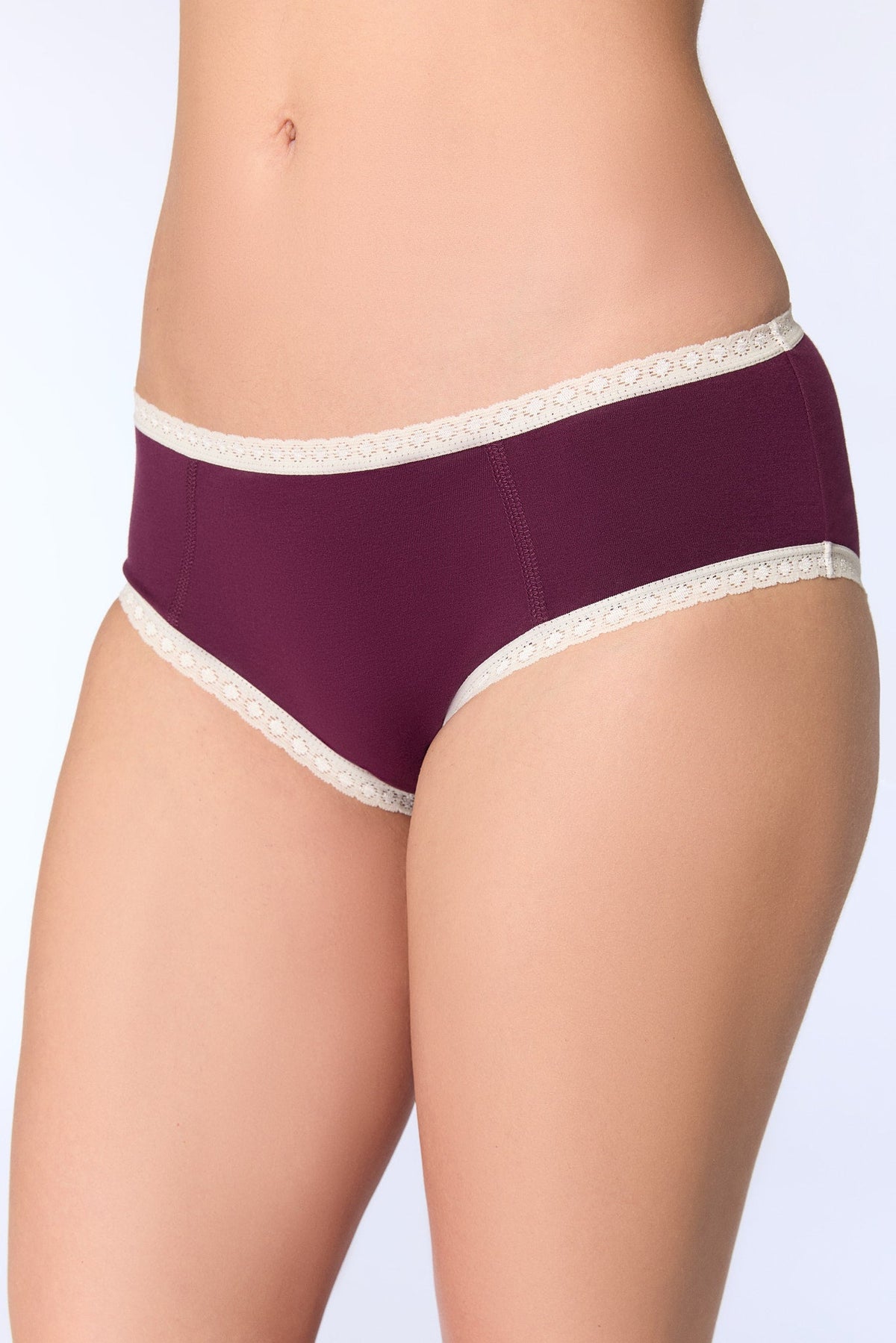 Hipster with Lace, Aubergine — Albero Natur, view 2