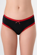 Women's Hipster with Lace, Black