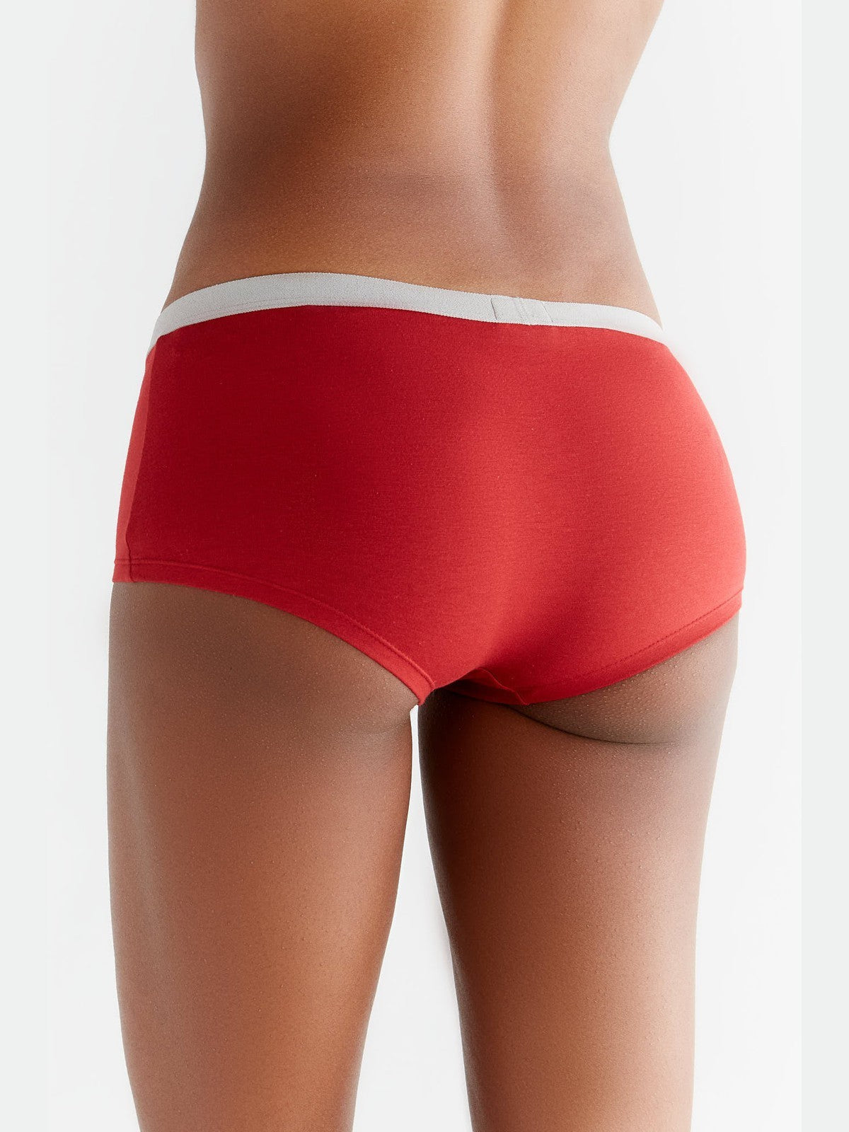 Women's Boyshorts, Red — Albero Natur, view 2