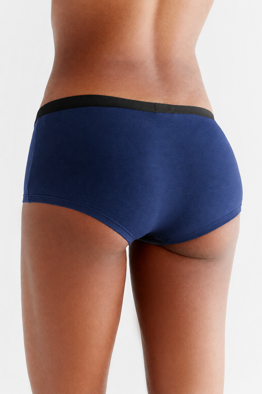 Women's Boyshorts, Indigo — Albero Natur, view 3