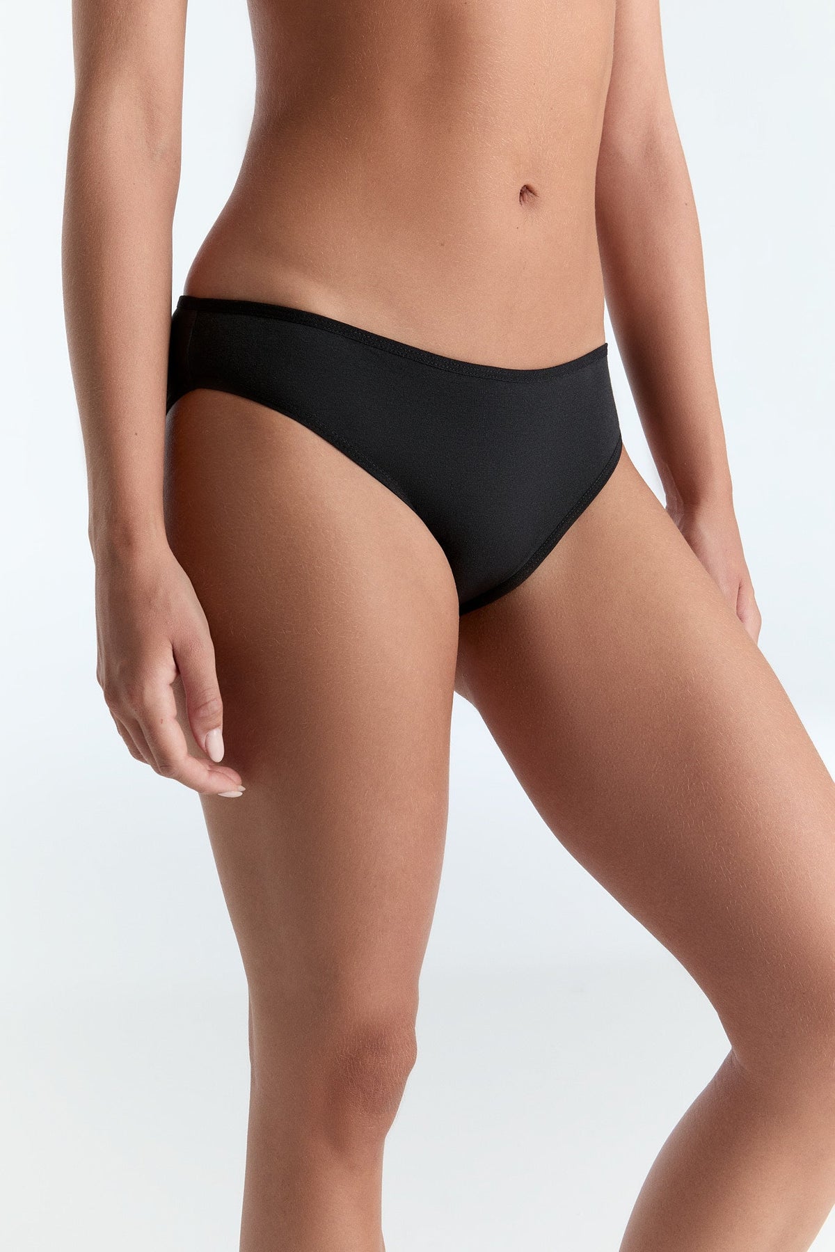 Women's Brief Classic, Black — Albero Natur