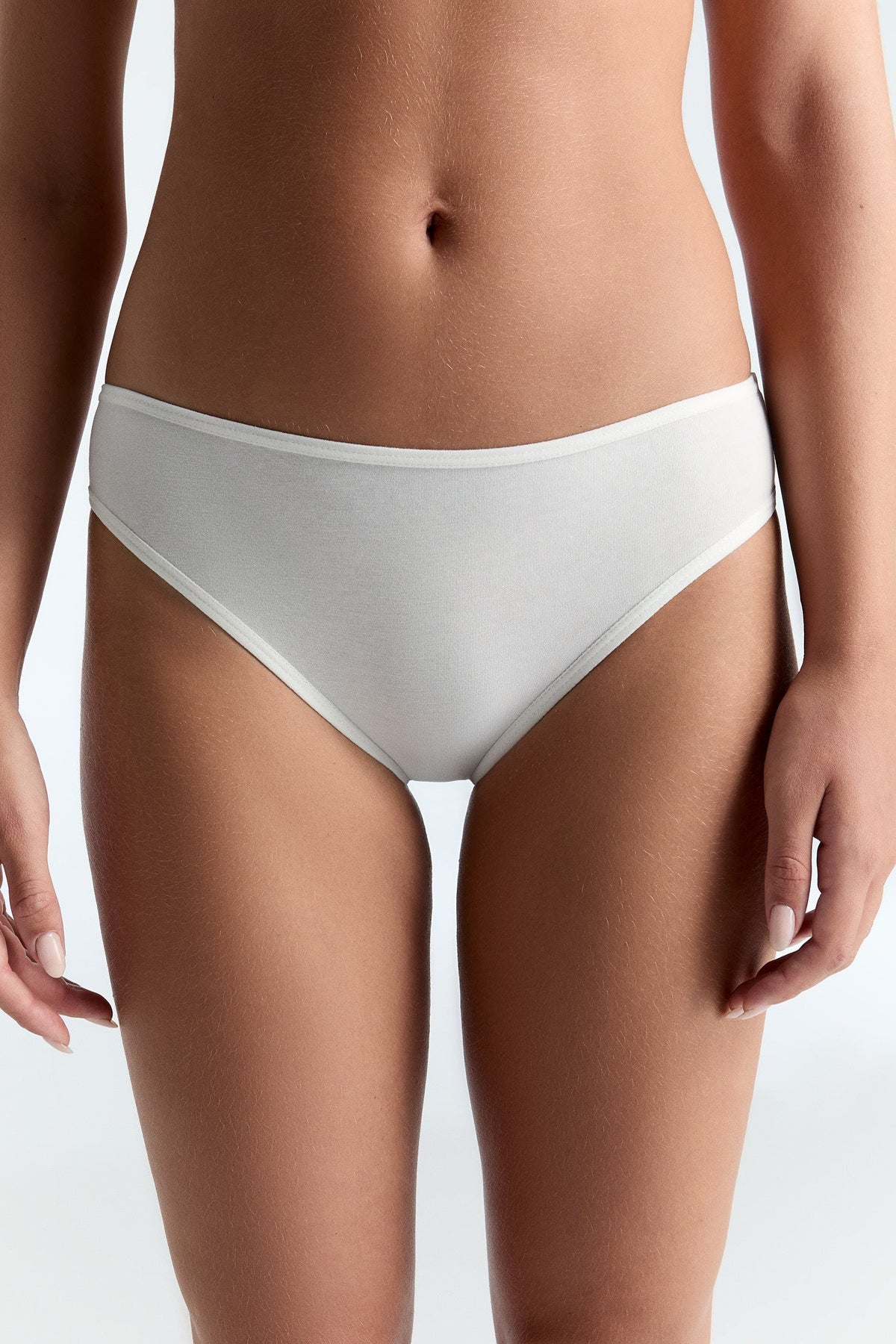 Women's Brief Classic, Natural White — Albero Natur, view 3