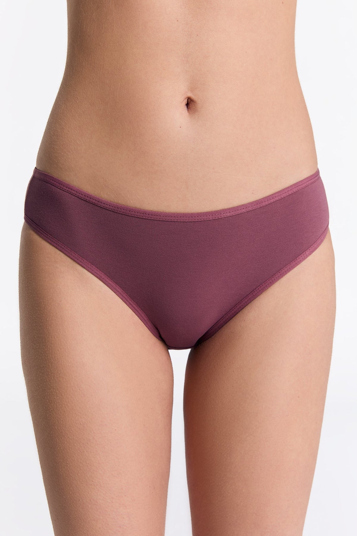 Women's Brief Classic, Nocturne 3-Pack — Albero Natur, view 2