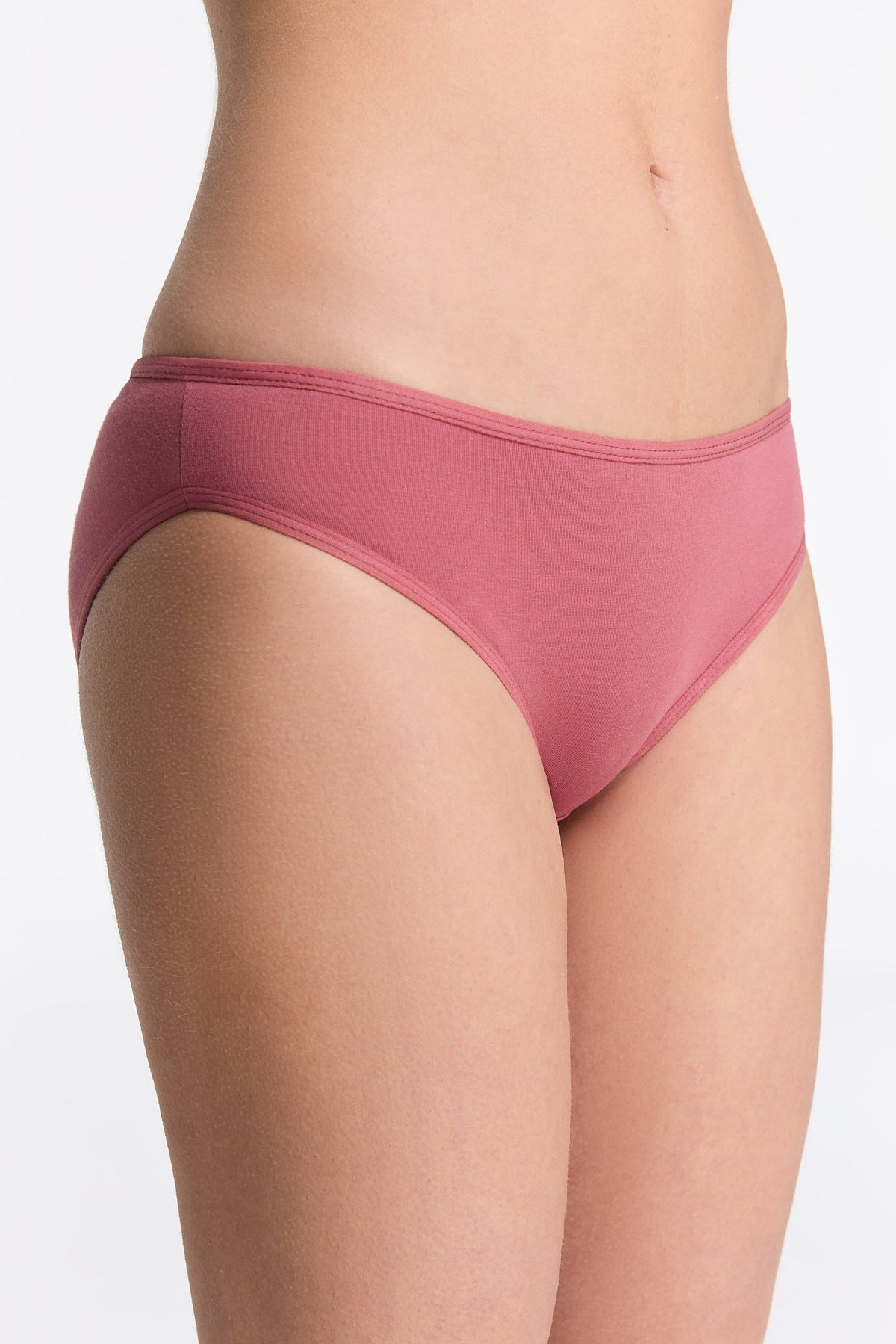 Women's Brief Classic, Faded Rose 3-Pack — Albero Natur, view 3