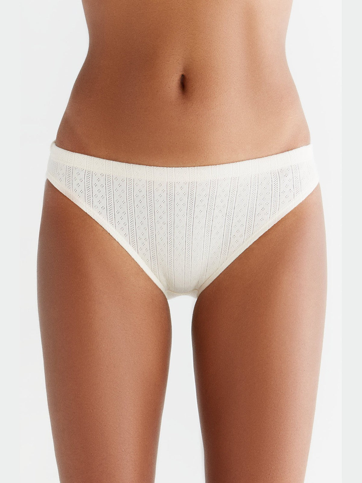 Women's Jacquard Brief, Natural — Albero Natur