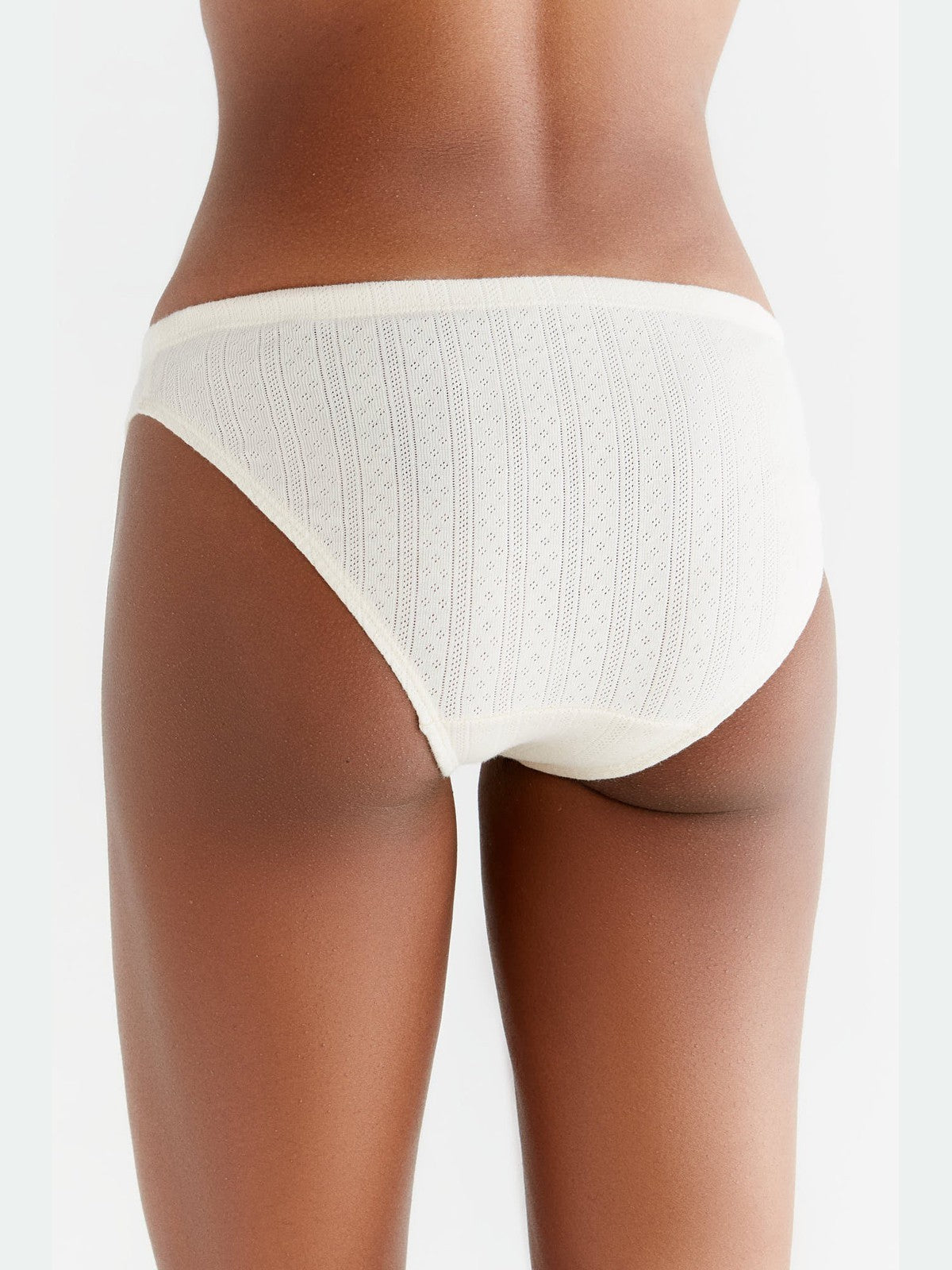 Women's Jacquard Brief, Natural — Albero Natur, view 3