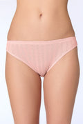 Women's Jacquard Brief, Peach
