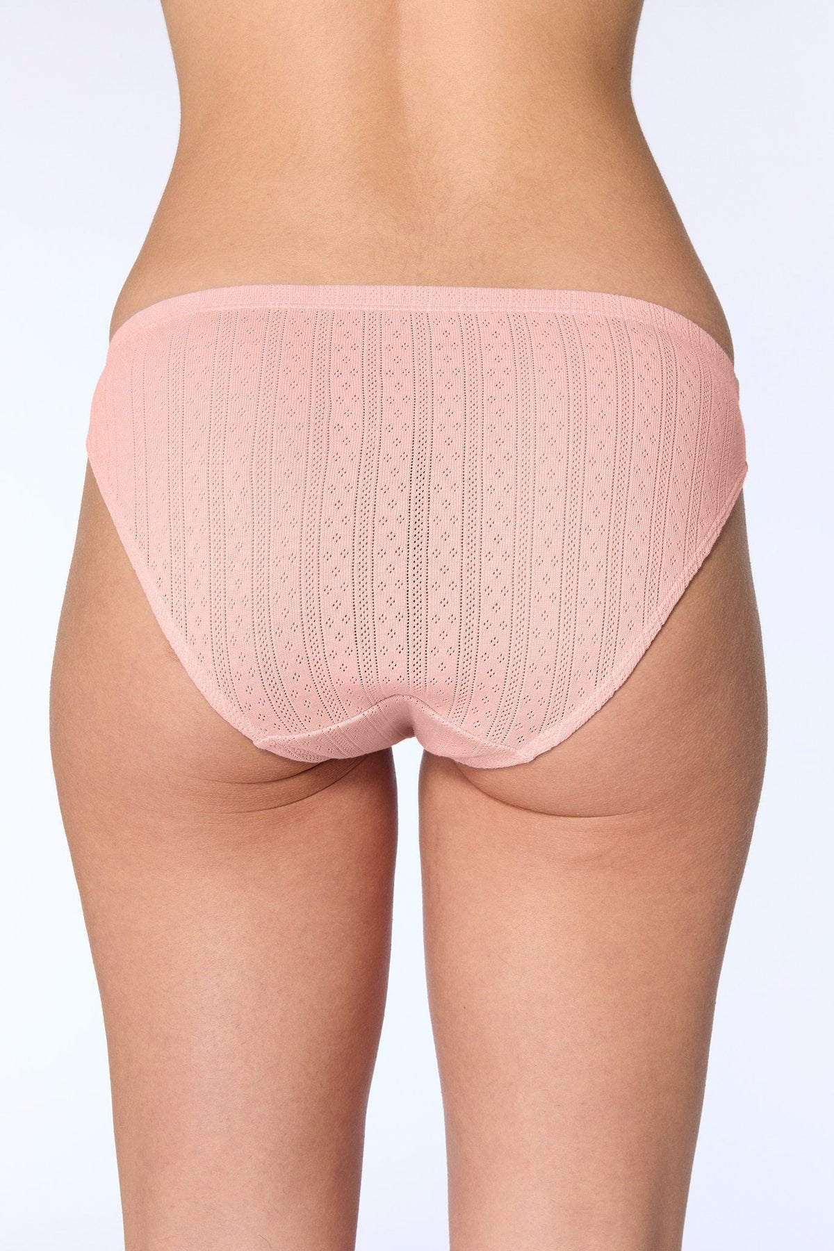 Women's Jacquard Brief, Peach — Albero Natur, view 4