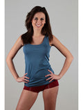 Women's Vest Top, Denim Blue