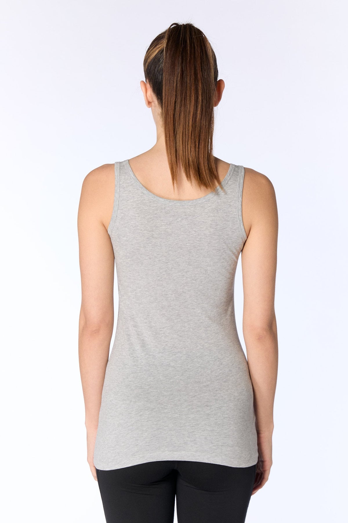 Women's Vest Top, Grey - Melange