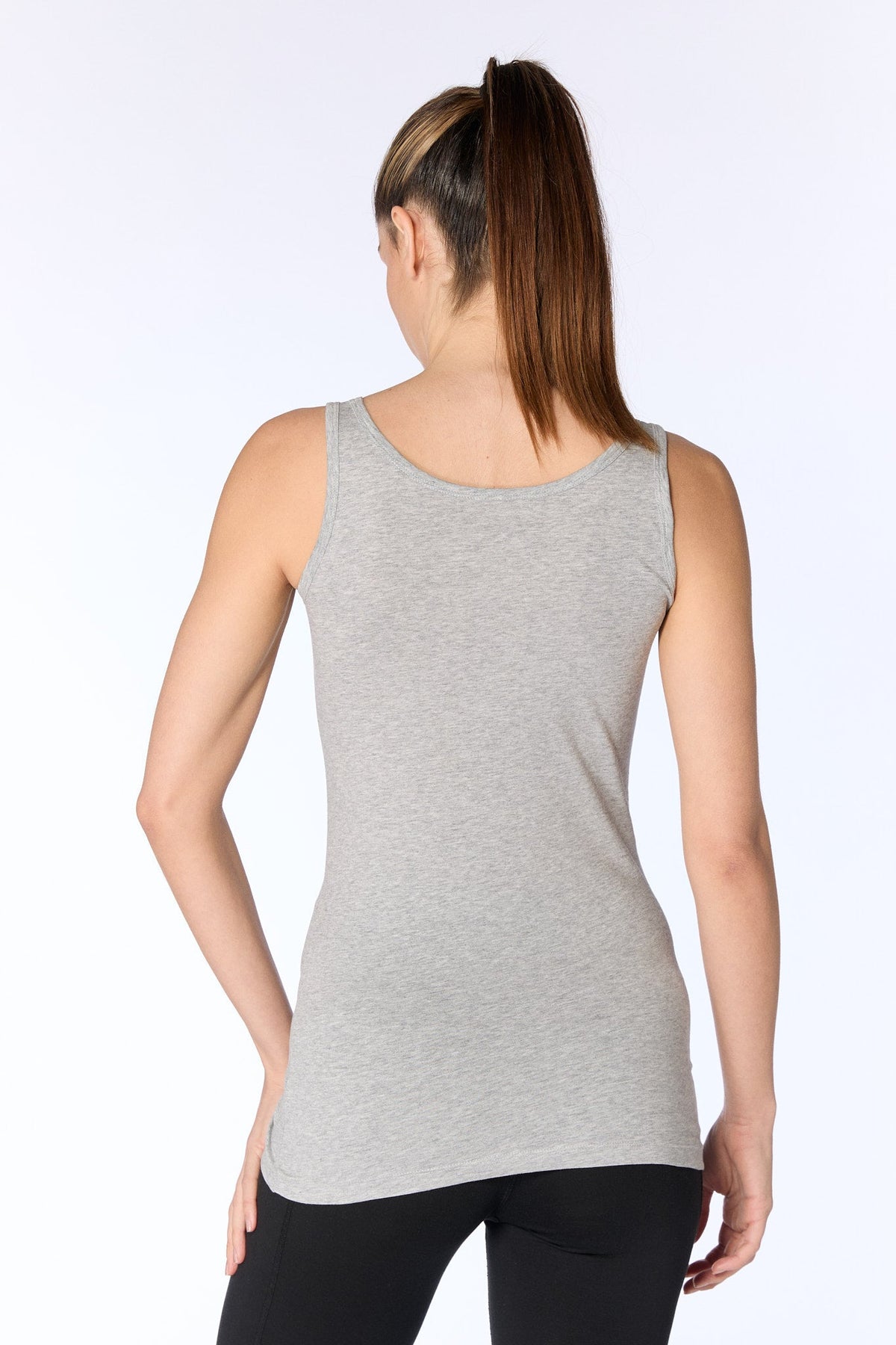 Women's Vest Top, Grey - Melange