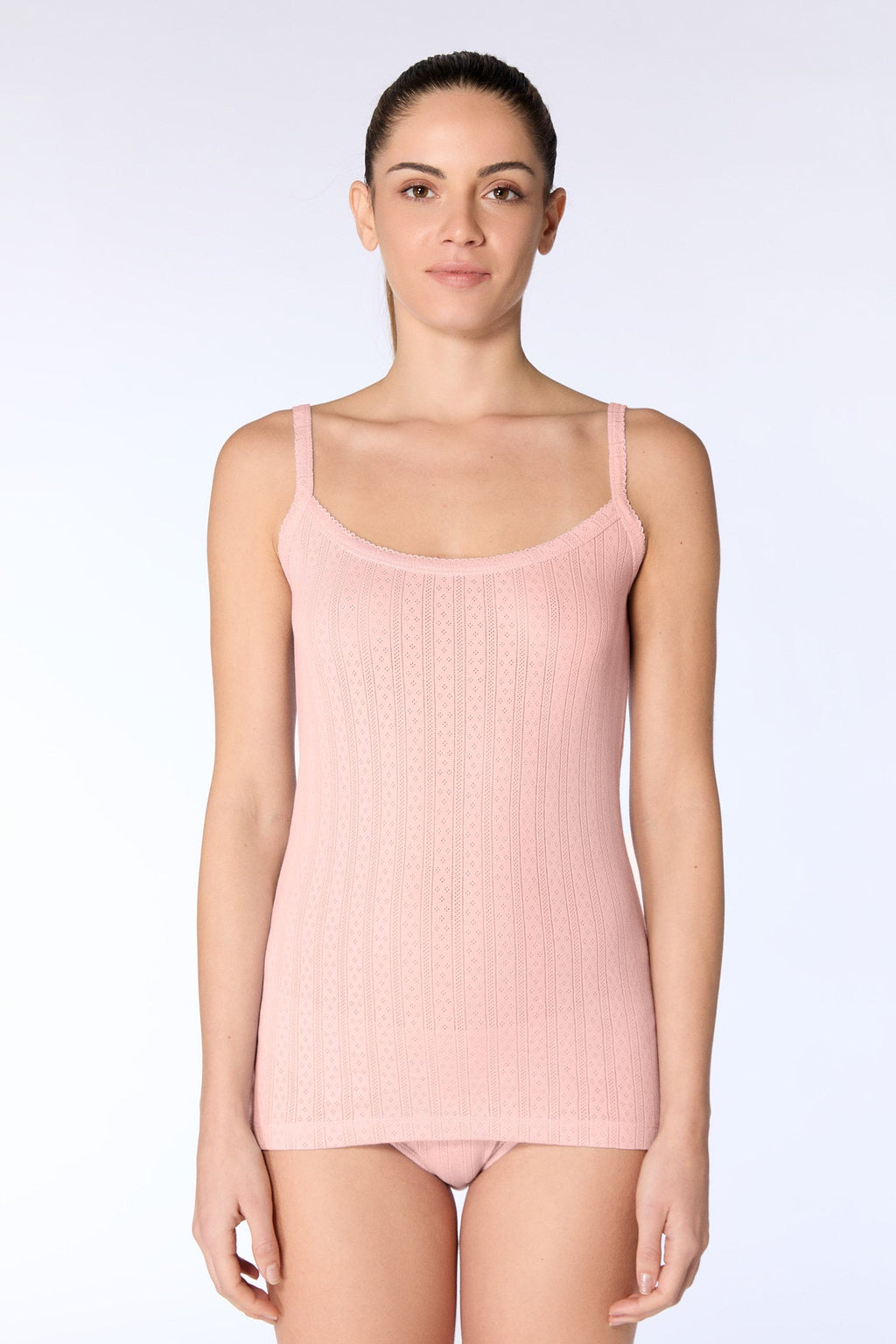 Women's Jacquard Top, Peach