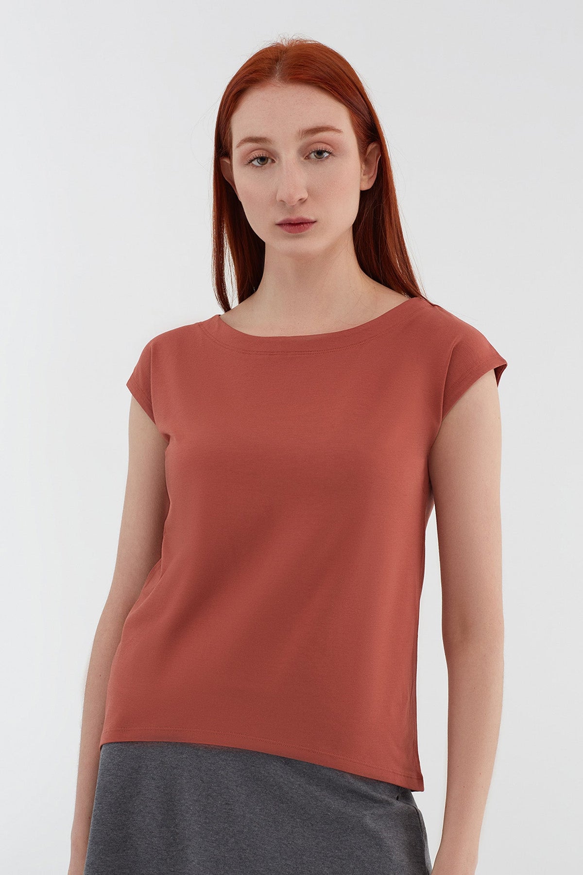 Women's Blouse-Shirt, Tabasco — Leela Cotton