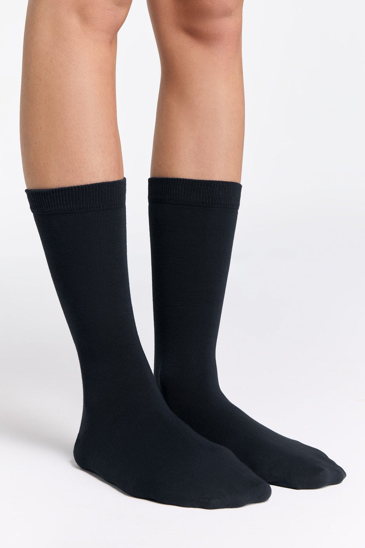 Unisex Socks, Black (6-Pack) — Albero Natur
