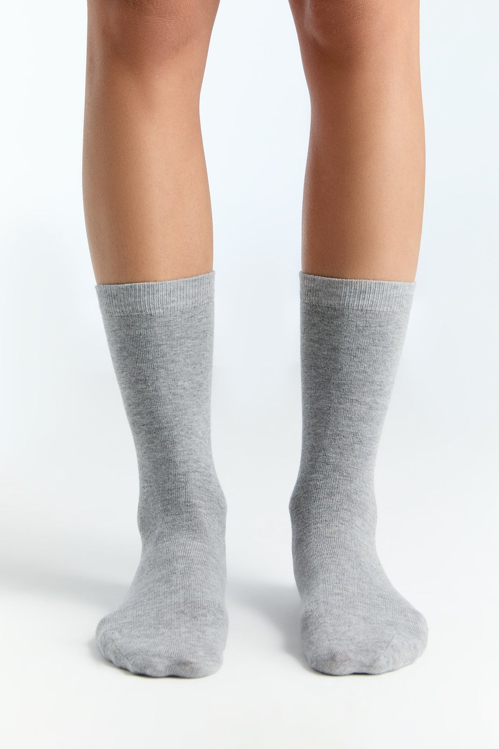 Unisex Socks, Grey - Melange (6-Pack)