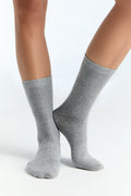 Unisex Socks, Grey - Melange (6-Pack)