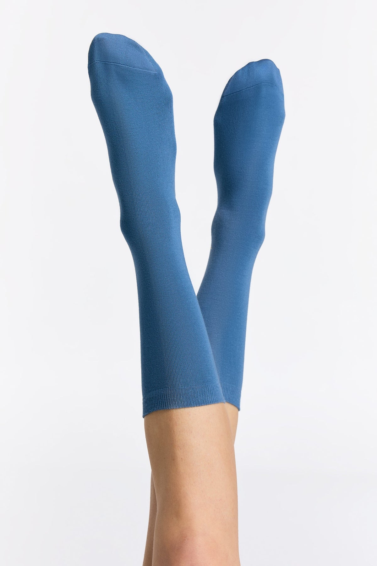 Unisex Socks, Denim Blue (6-Pack) — Albero Natur, view 3