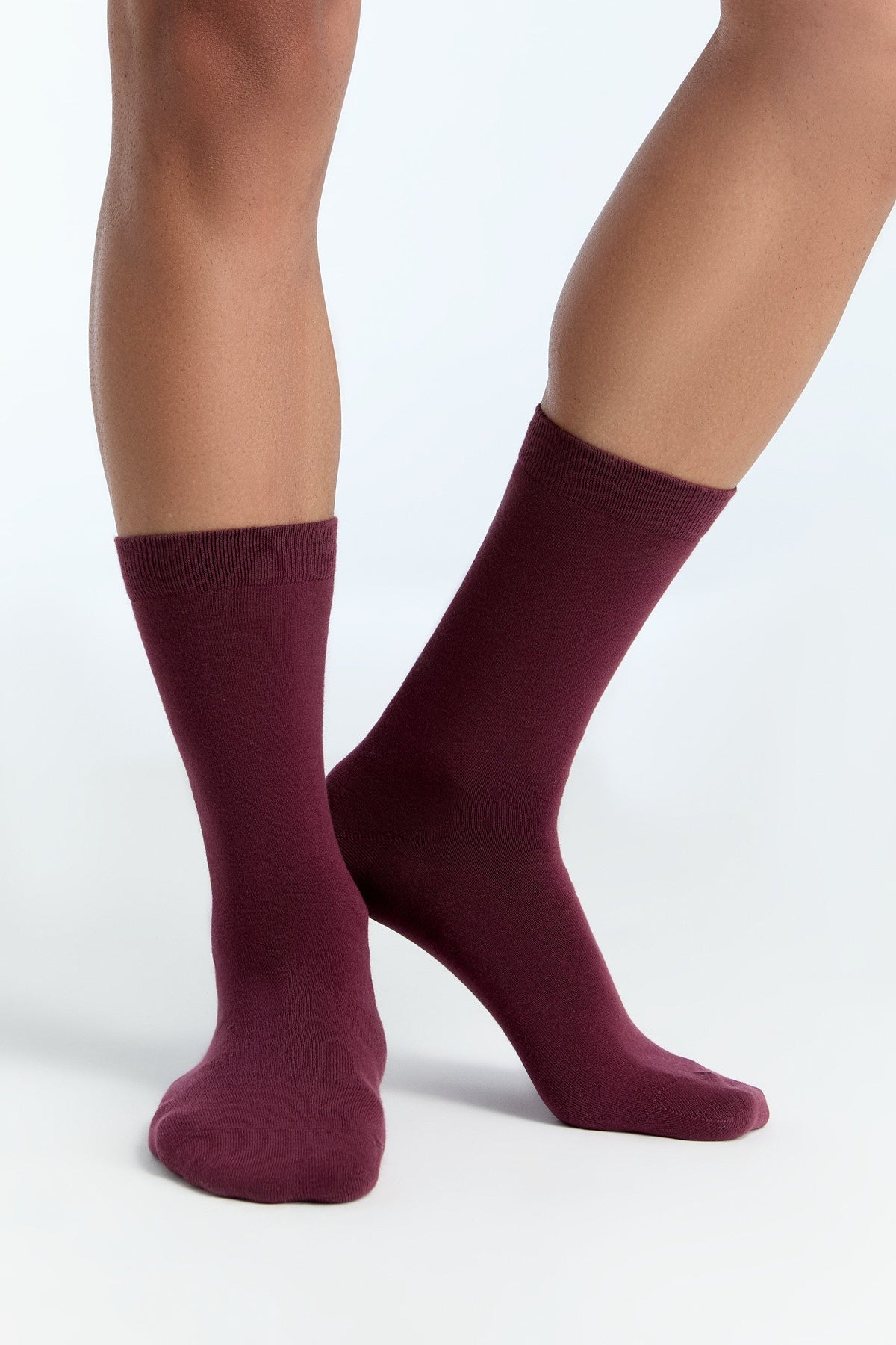 Unisex Socks, Bordeaux (6-Pack) — Albero Natur, view 2