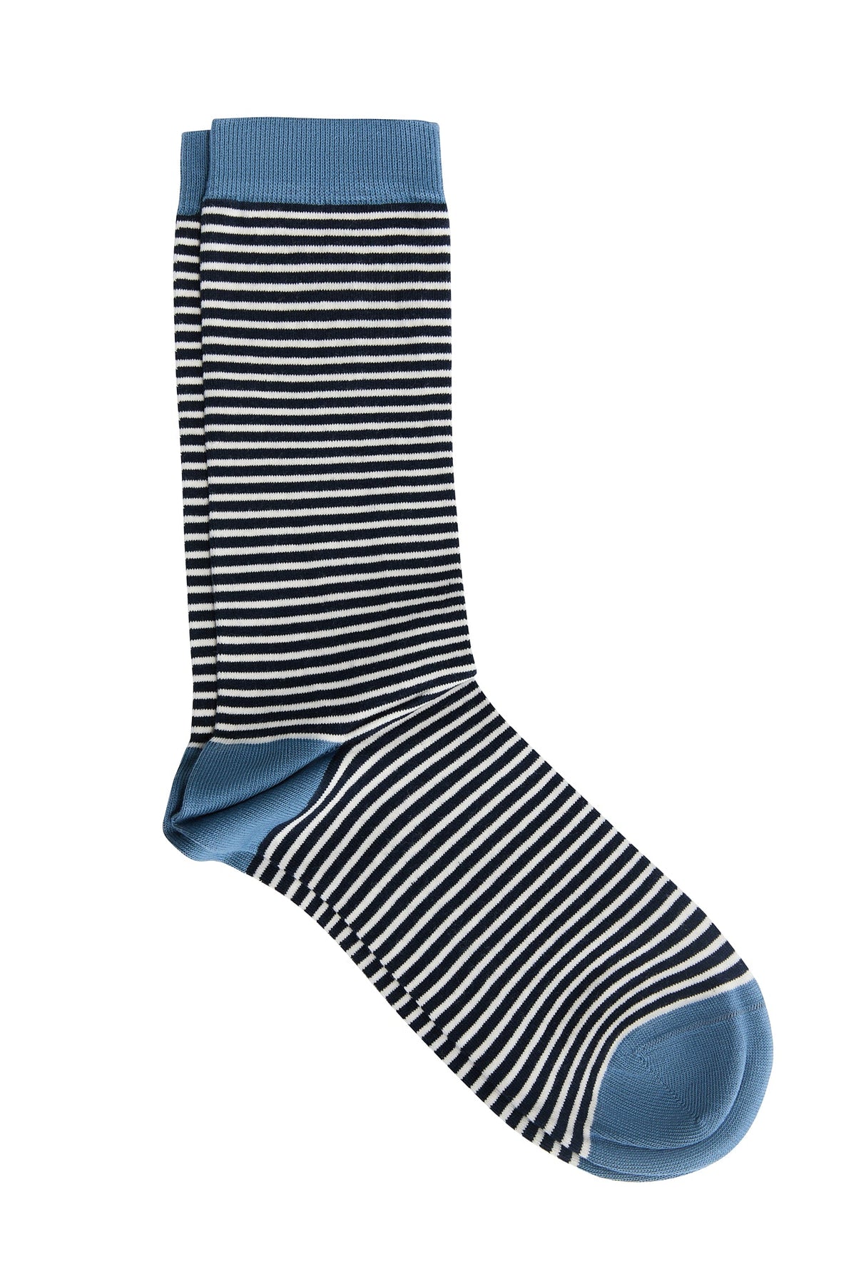 Unisex Socks, Indigo-Natural-Denim (6-Pack) — Albero Natur, view 4