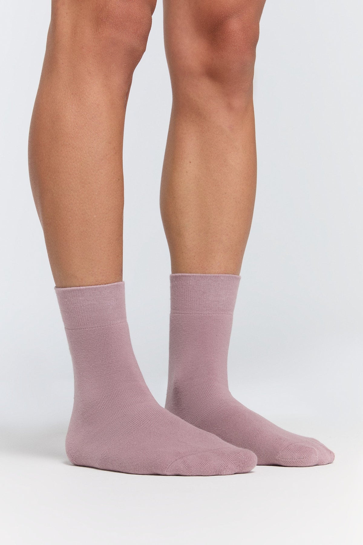 Unisex Towelling Socks, Berry (6 Pair) — Albero Natur