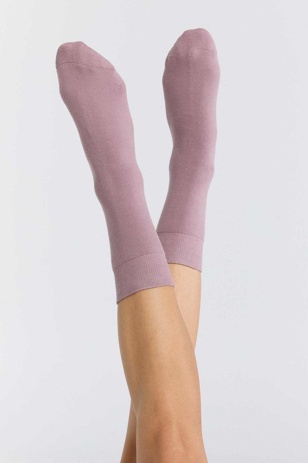 Unisex Towelling Socks, Berry (6 Pair) — Albero Natur, view 5