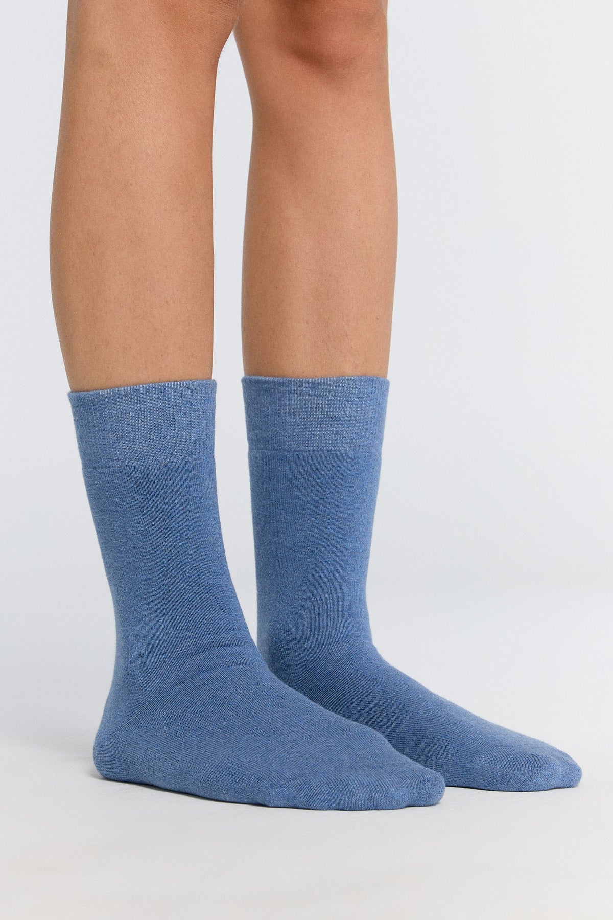 Unisex Towelling Socks, Jeans-Melange (6 Pair) — Albero Natur