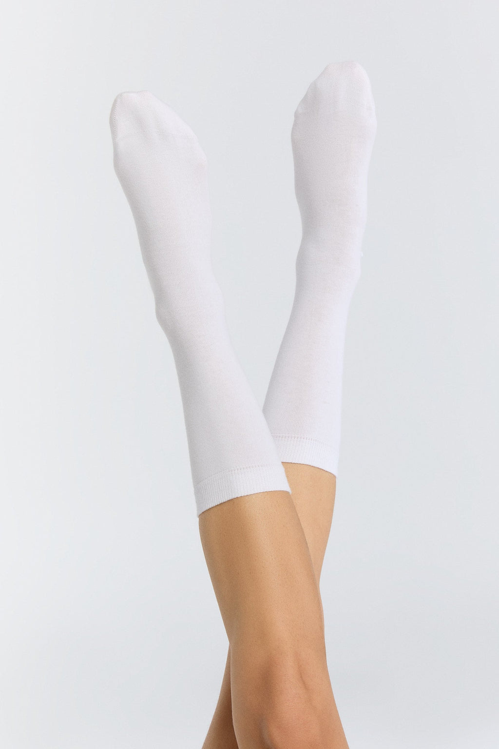 Unisex Socks, Natural White (6-Pack)
