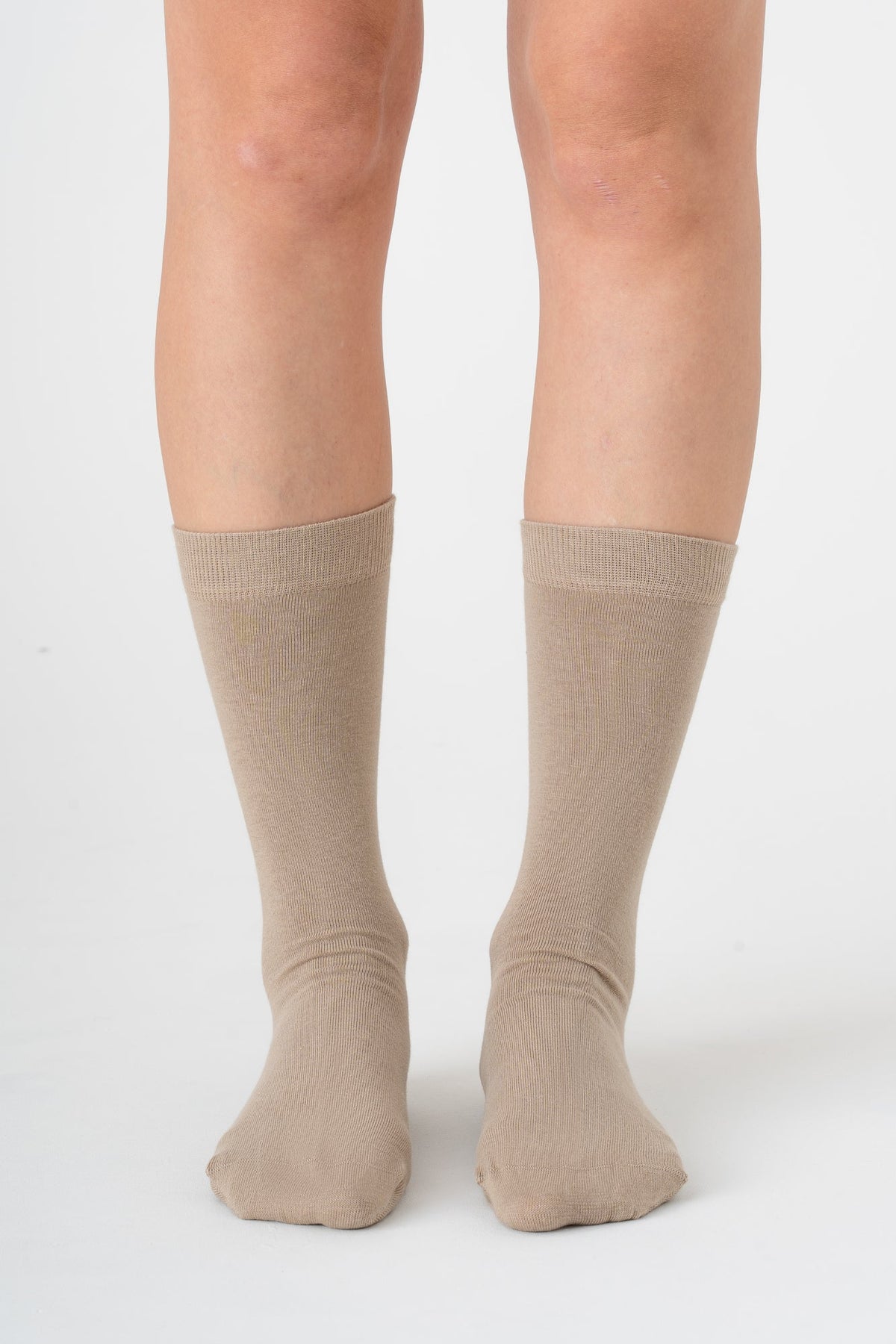 Unisex Socks, Sand (6-Pack)