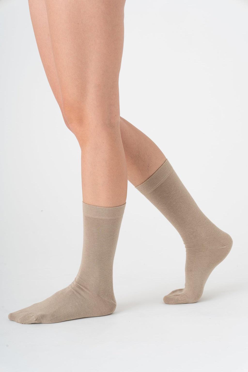 Unisex Socks, Sand (6-Pack)