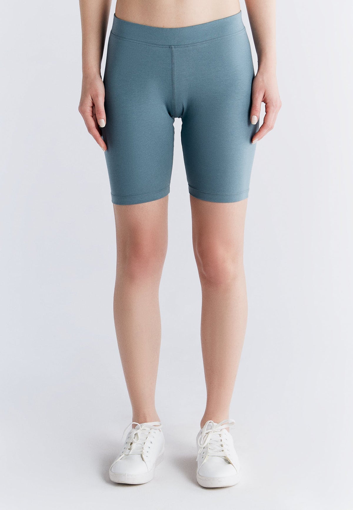 Women's Cycling Shorts, Gobelin Blue — Leela Cotton