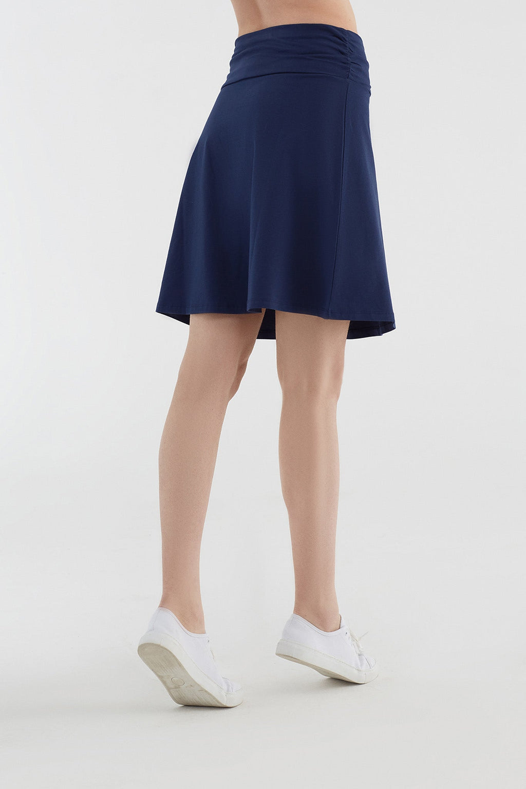 Skirt A - Line with Comfort Waistband, Admiral Blue