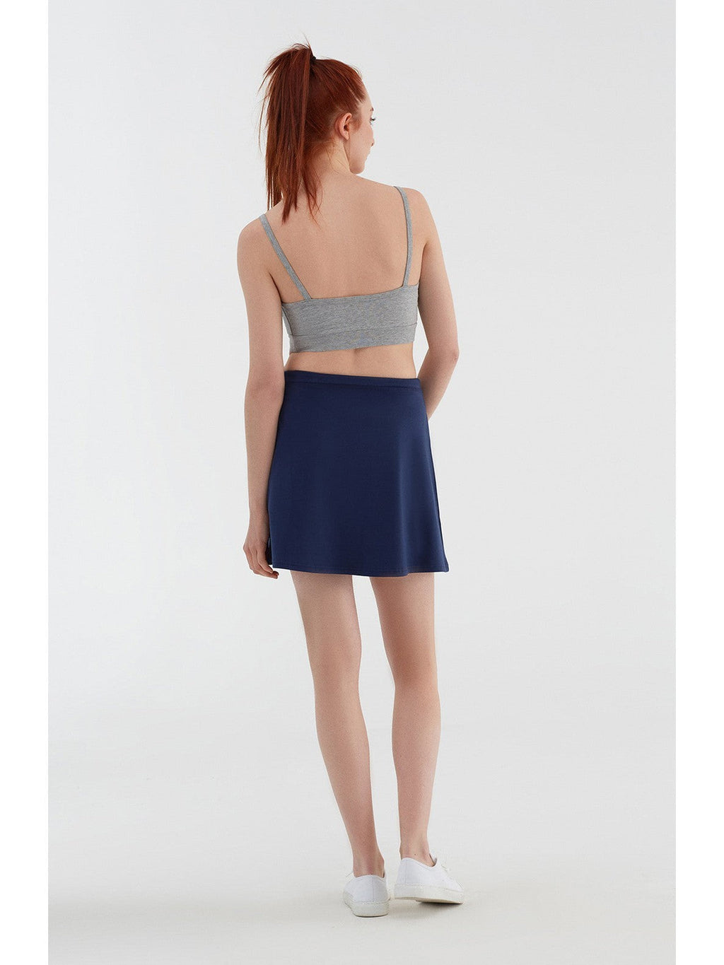 Mini Skirt, Admiral Blue