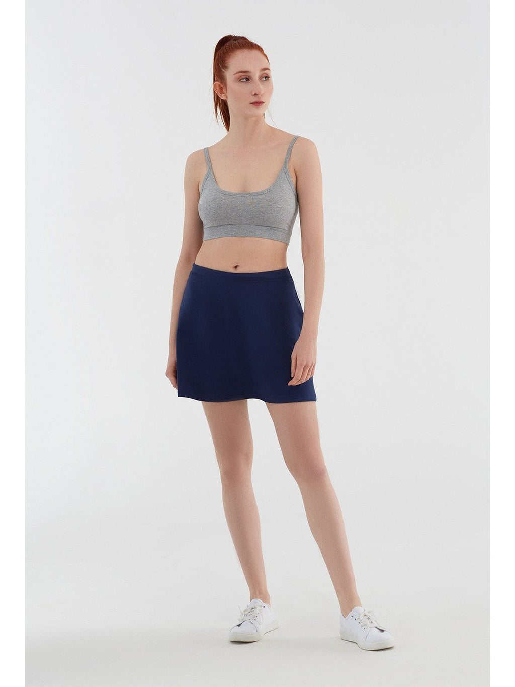 Mini Skirt, Admiral Blue