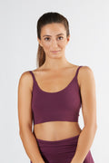 Women's Bustier, Aubergine