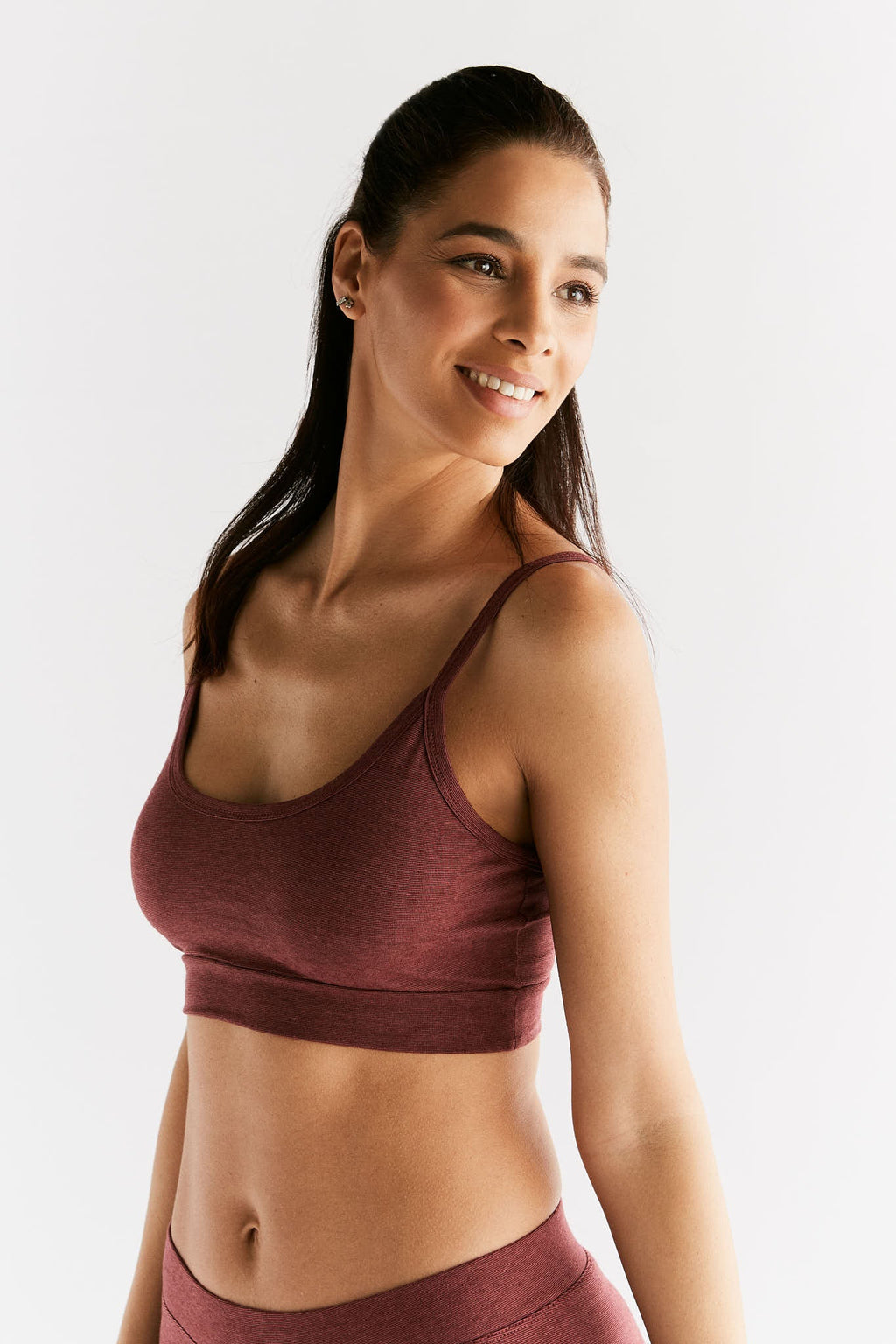 Women's Bustier, Coffee/ Rust Red 3-Pack