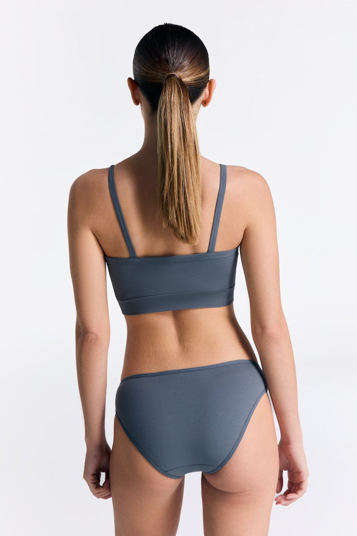 Women's Bustier, Dark Slate 3-Pack