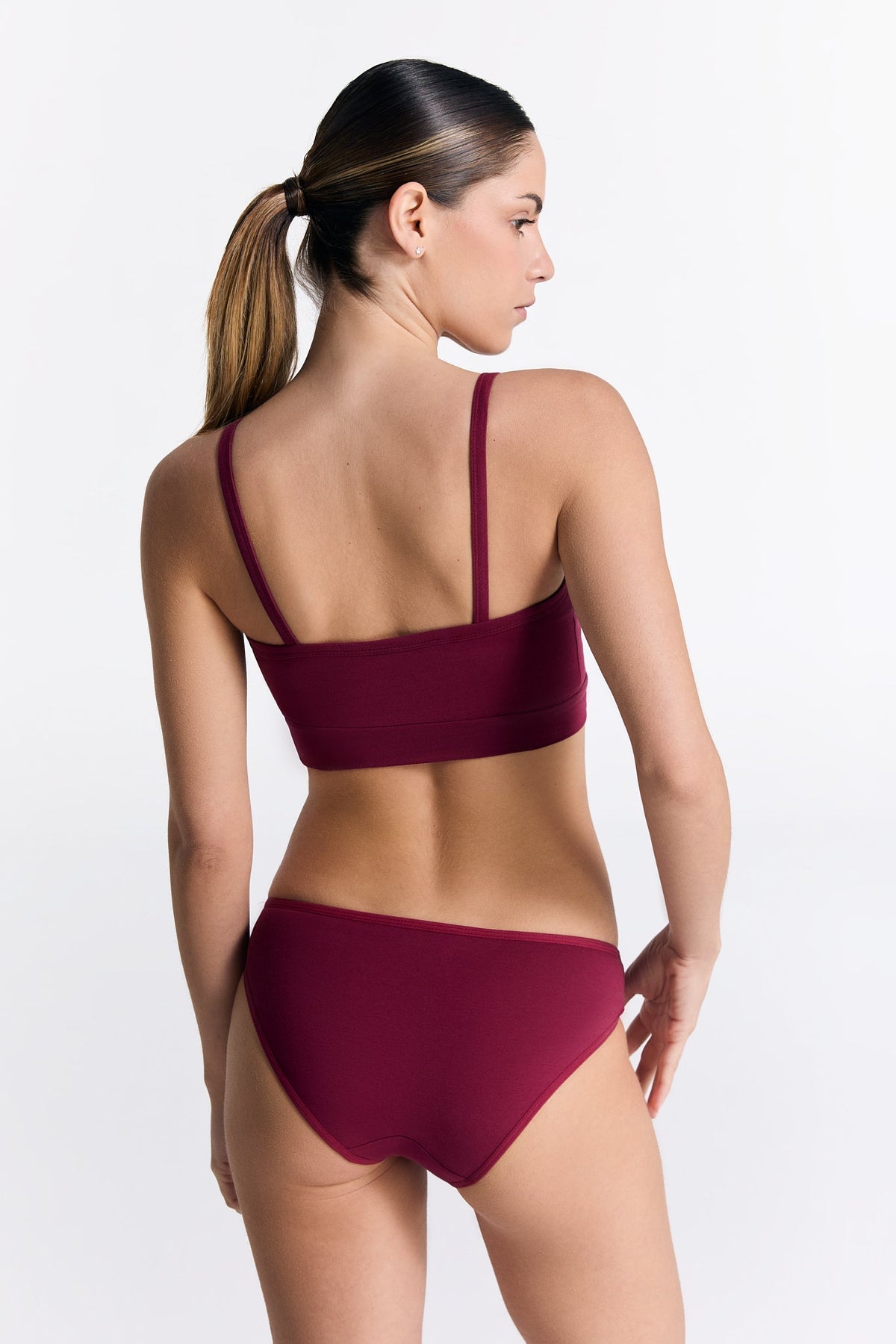 Women's Bustier, Rose Red 3-Pack