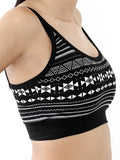 Women's Bustier, Black - White