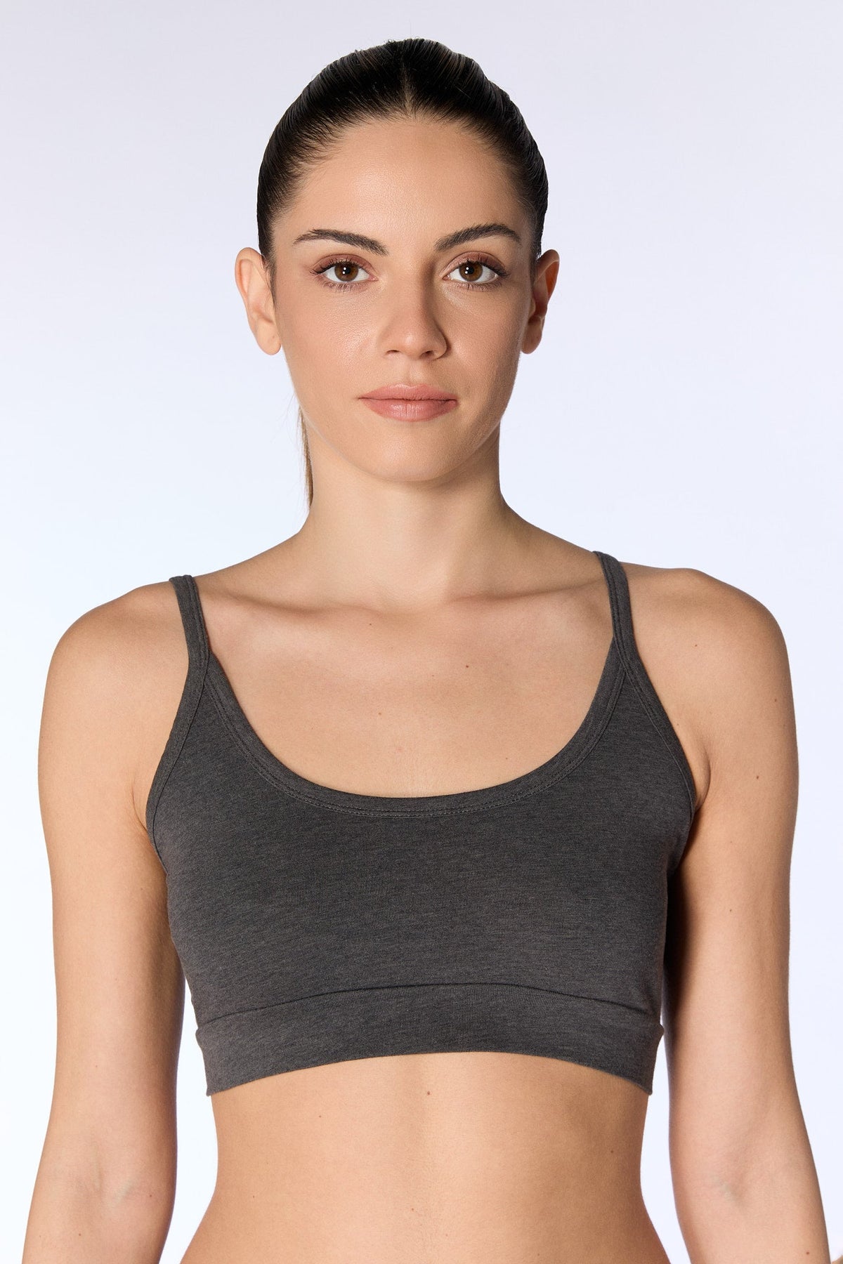 Women's Bustier, Anthracite - Melange 3-Pack