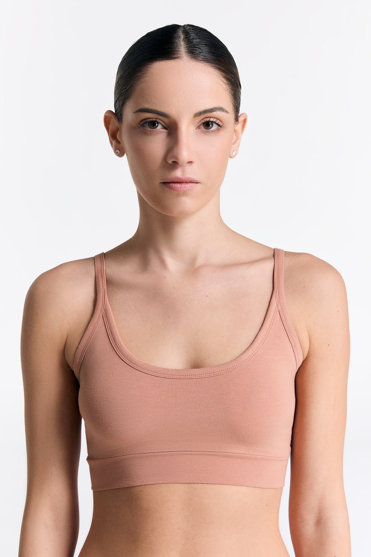 Women's Bustier, Café Crema 3-Pack