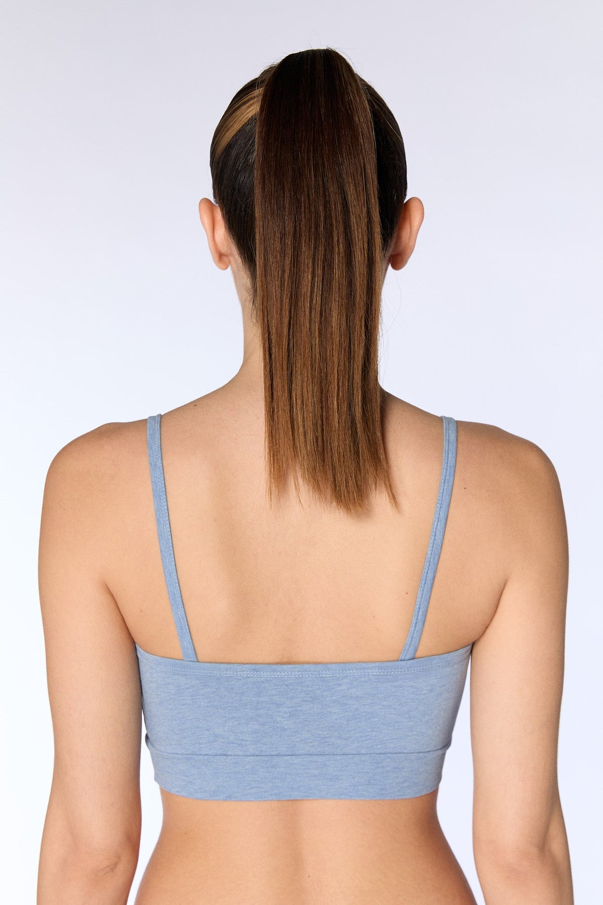 Women's Bustier, Denim Blue - Melange 3-Pack