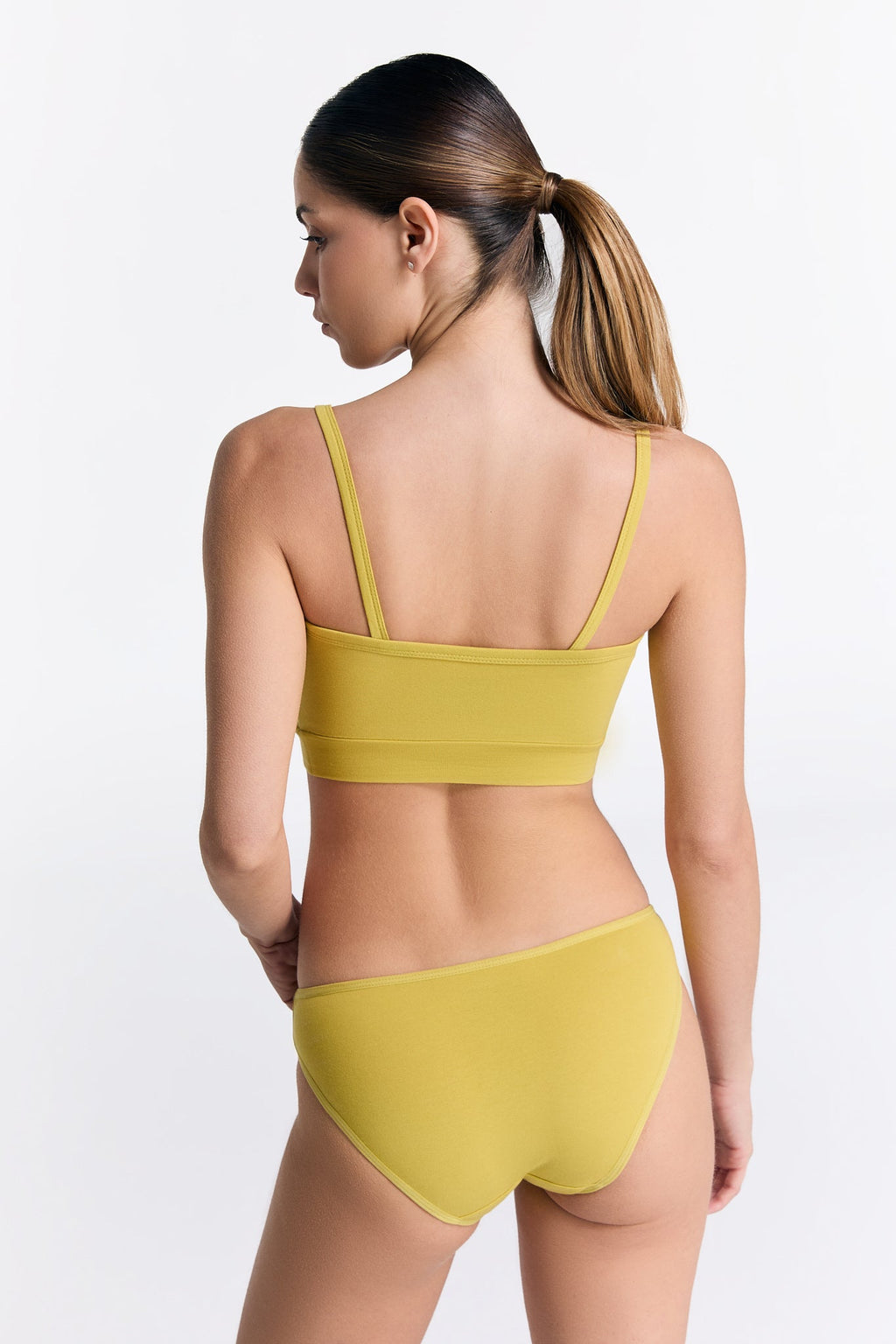 Women's Bustier, Lime 3-Pack