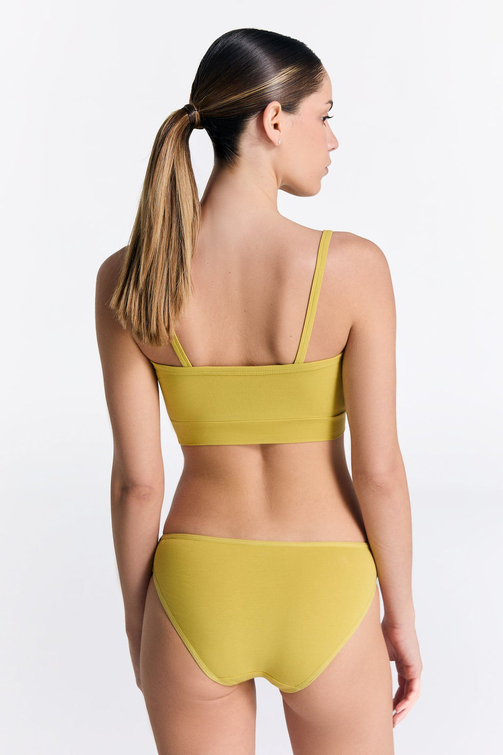 Women's Bustier, Lime 3-Pack