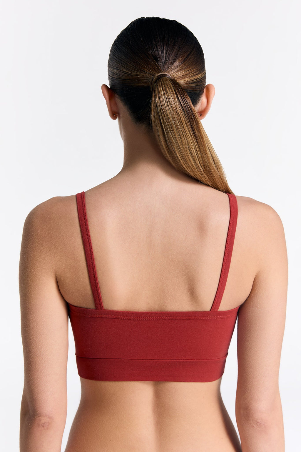 Women's Bustier, Red Ochre 3-Pack