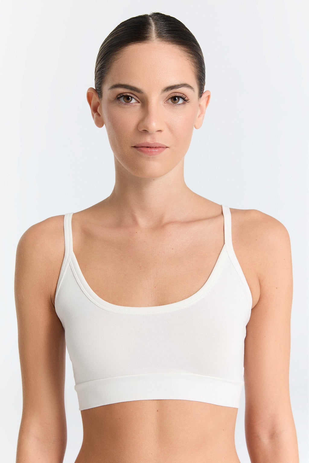 Women's Bustier, Natural White 3-Pack